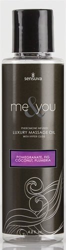 Me and You Massage Oil - Pomegranate Fig Coconut Plumeria - 4.2 Oz. - US Stores
