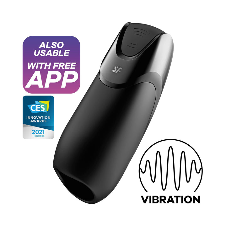 Men Vibration Plus Vibrator - Black - US Stores