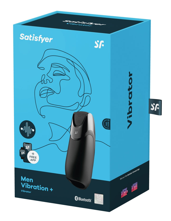 Men Vibration Plus Vibrator - Black - US Stores
