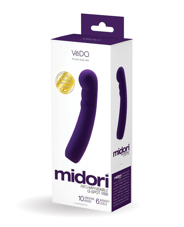 Midori Rechargeable G - Spot Vibe - Deep Purple - US Stores