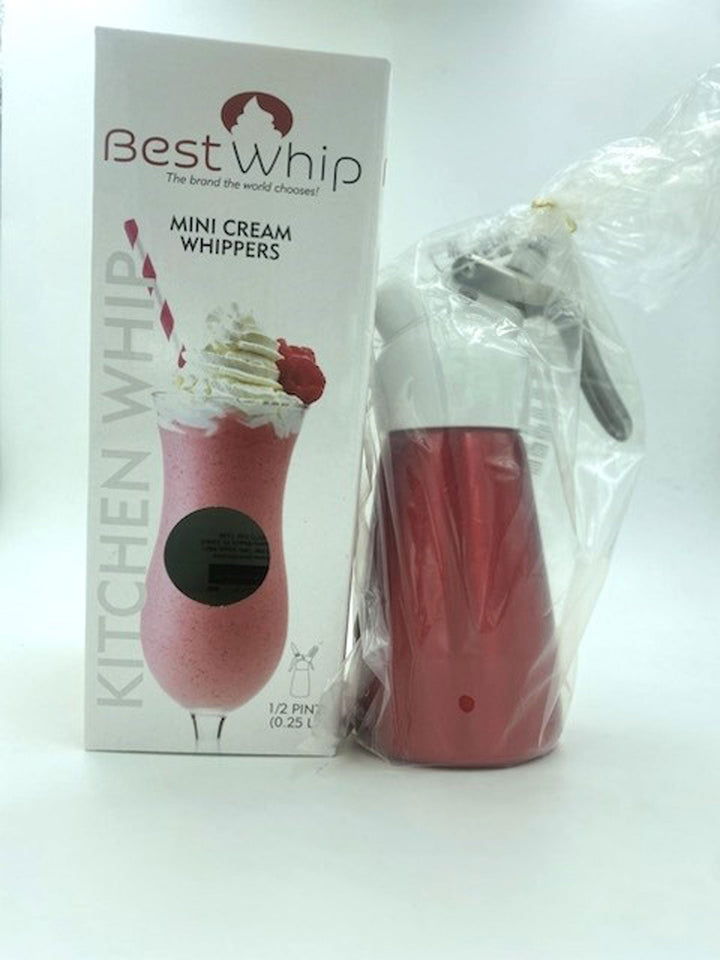 Mini Cream Whipper 1/2 Pint - Red - US Stores