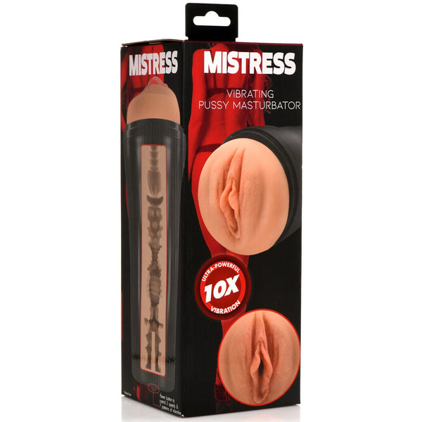 Mistress Vibrating Pussy Masturbator - Medium - US Stores