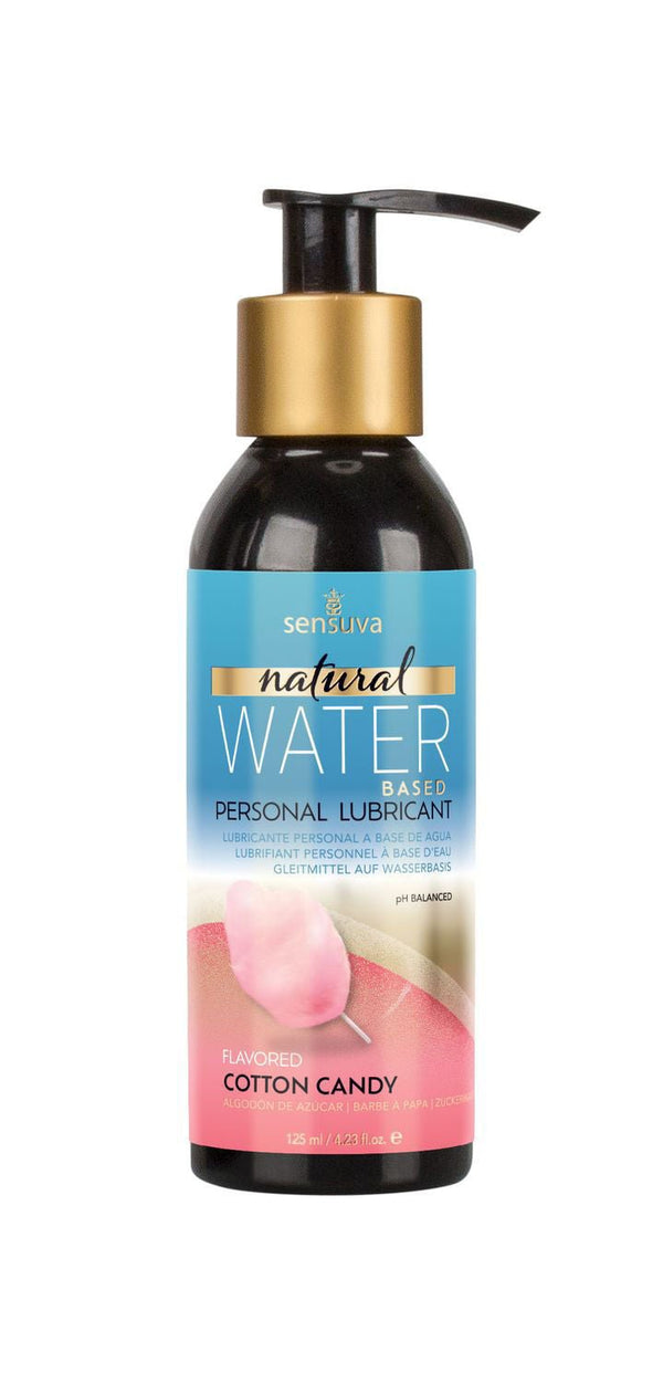 Natural Water - Based Personal Lubricant 4.23 Fl. Oz. - Cotton Candy - US Stores