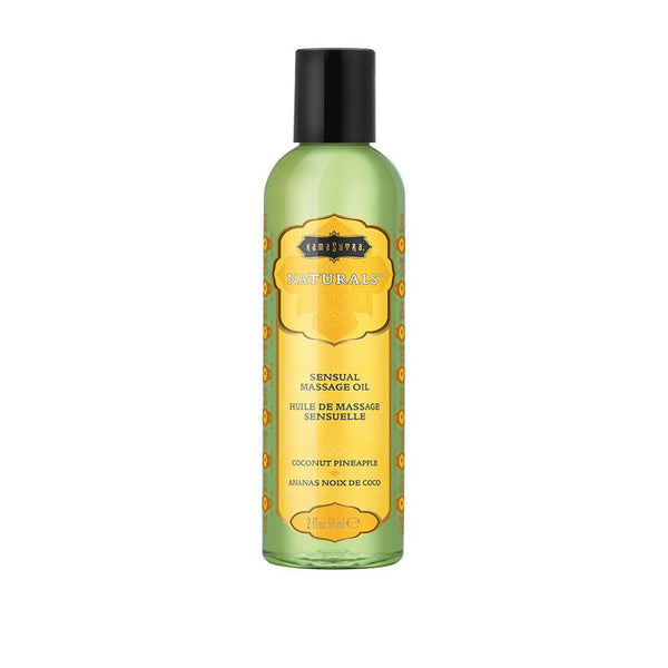 Naturals Massage Oil - Coconut Pineapple - 2 Fl Oz (59 ml) - US Stores