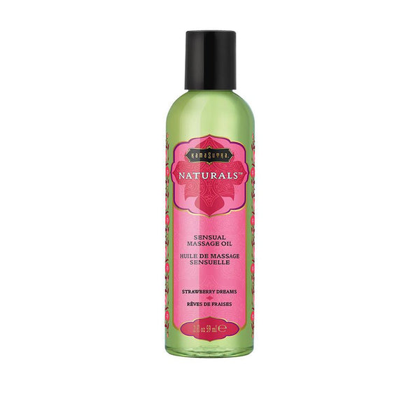 Naturals Massage Oil - Strawberry Dreams - 2 Fl Oz (59 ml) - US Stores