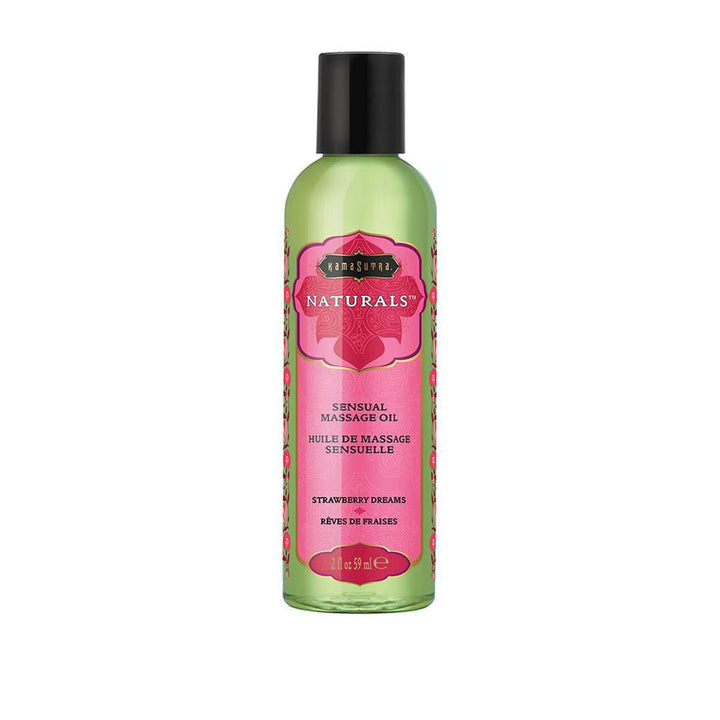 Naturals Massage Oil - Strawberry Dreams - 2 Fl Oz (59 ml) - US Stores