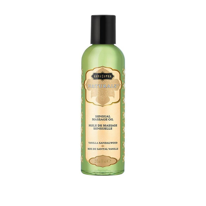 Naturals Massage Oil - Vanilla Sandalwood - 2 Fl Oz (59 ml) - US Stores