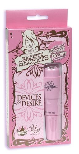 Naughty Secrets - Pocket Rocket - Pink - US Stores
