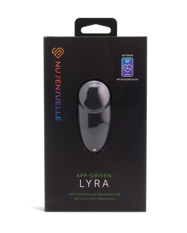 Nu Sensuelle Lyra Panty Vibe App Driven - Black - US Stores