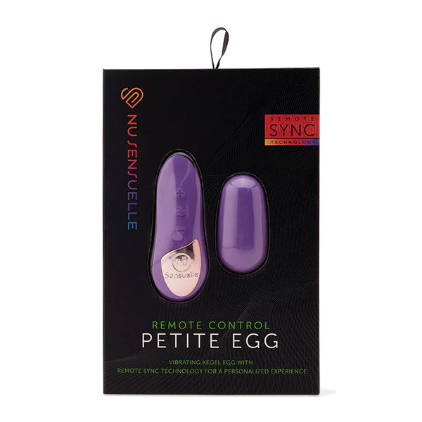 Nu Sensuelle Remote Control Petite Egg - Purple - US Stores