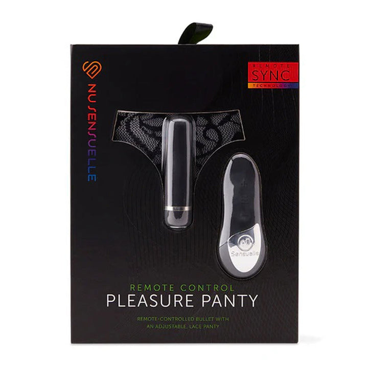 Nu Sensuelle Remote Control Pleasure Panty - Black - US Stores