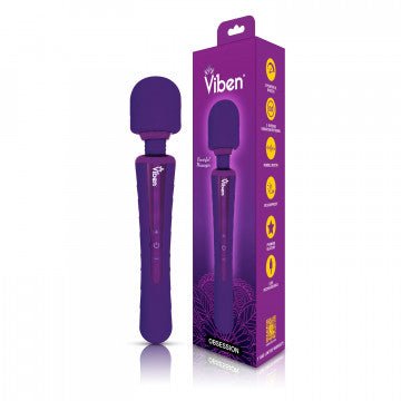 Obsession Wand Massager - Violet - US Stores