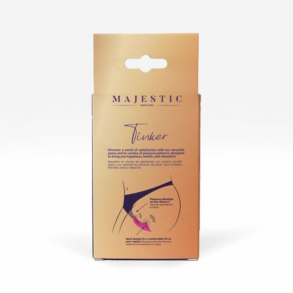 Panty Vibrator Tinker Majestic App Based - Pink - US Stores