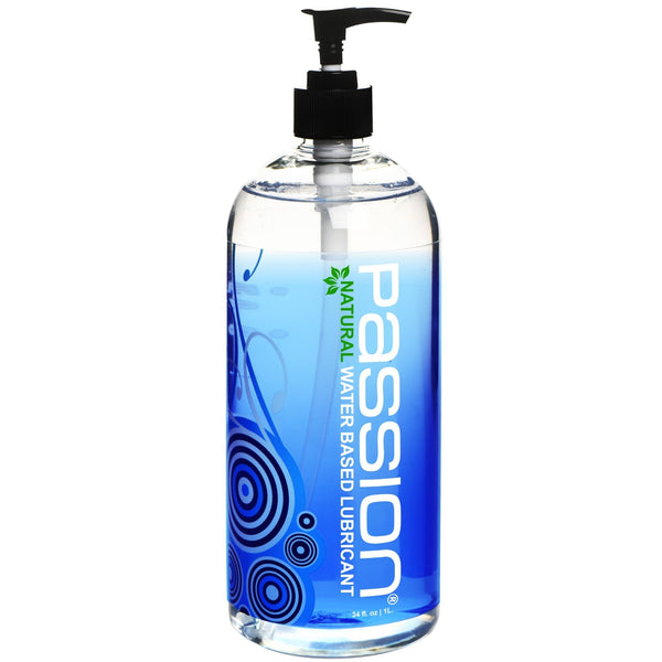 Passion Natural Water - Based Lubricant - 34 oz - US Stores