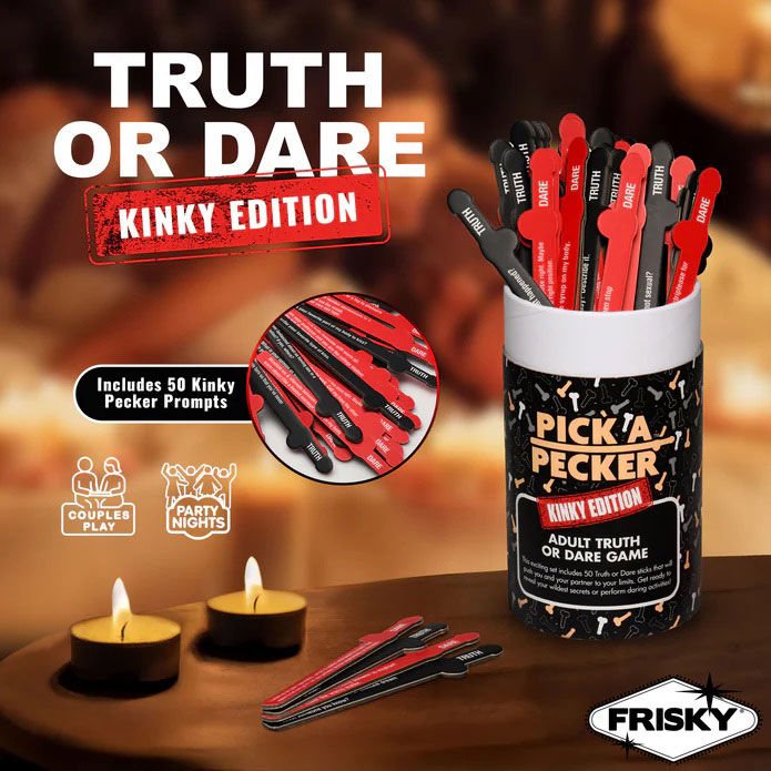 Pick a Pecker Adult Truth or Dare Kinky Edition - US Stores