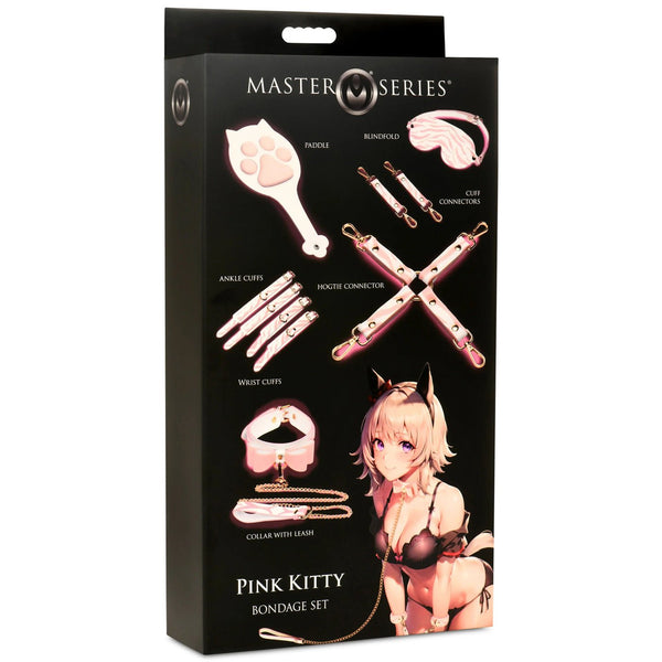Pink Kitty Bondage Set - White/pink - US Stores