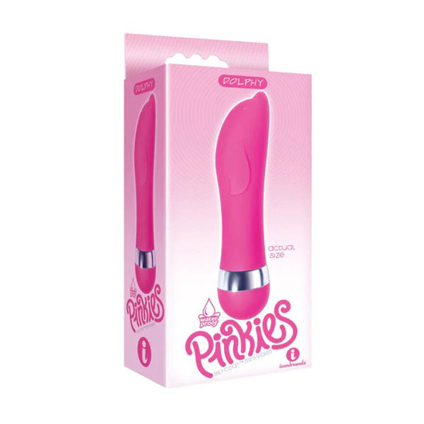 Pinkies Silicoat Mini - Vibe Dolphy - Pink - US Stores