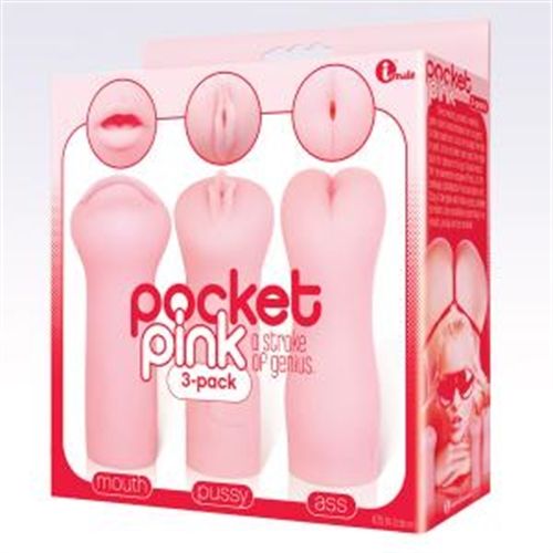 Pocket Pink - 3 Pack - US Stores