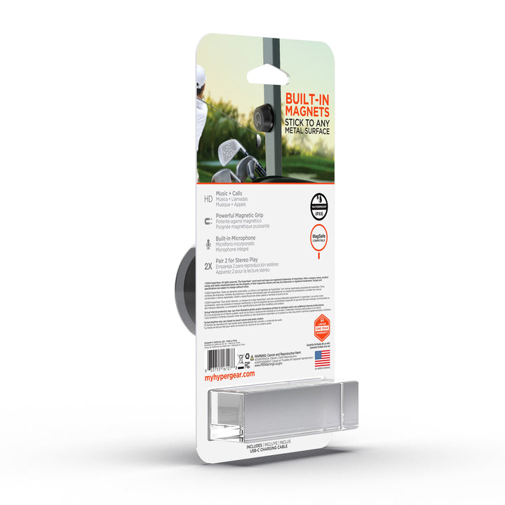 Pocket Popper Magnetic Mini Wireless Speaker | Black - US Stores