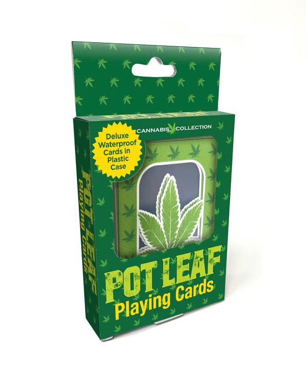 Pot Leaf Waterproof Playing Cards - US Stores