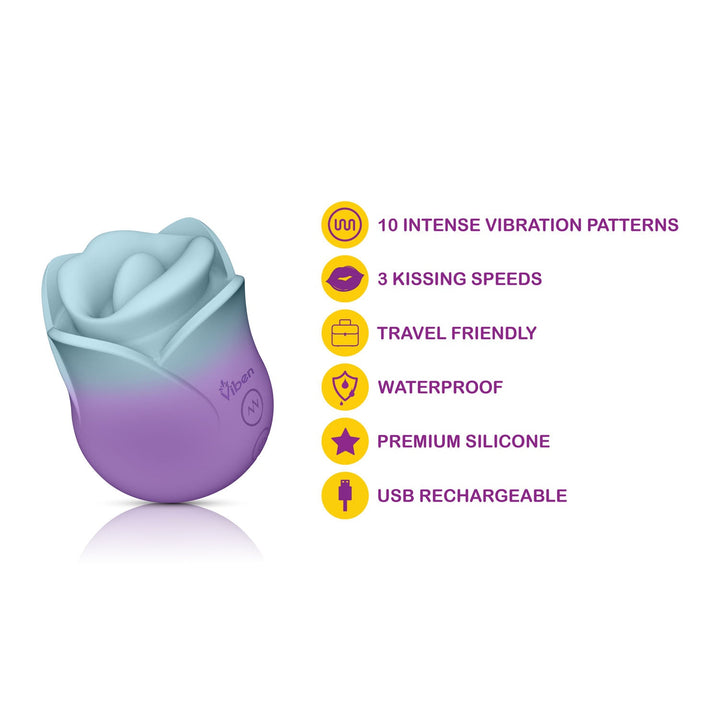 (Presale Only) - Succubus Vibrating Kissing Rose - Pixie Dust - US Stores