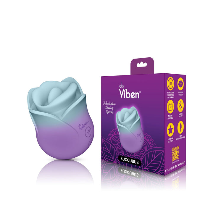 (Presale Only) - Succubus Vibrating Kissing Rose - Pixie Dust - US Stores