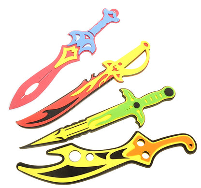 Foam Toy Sword Set for Kids – 8-Piece Pretend Play Assortment