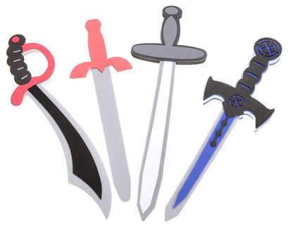Foam Toy Sword Set for Kids – 8-Piece Pretend Play Assortment