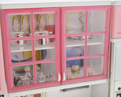 Mini Kitchen Playset for 11.5-Inch Dolls – Battery Operated