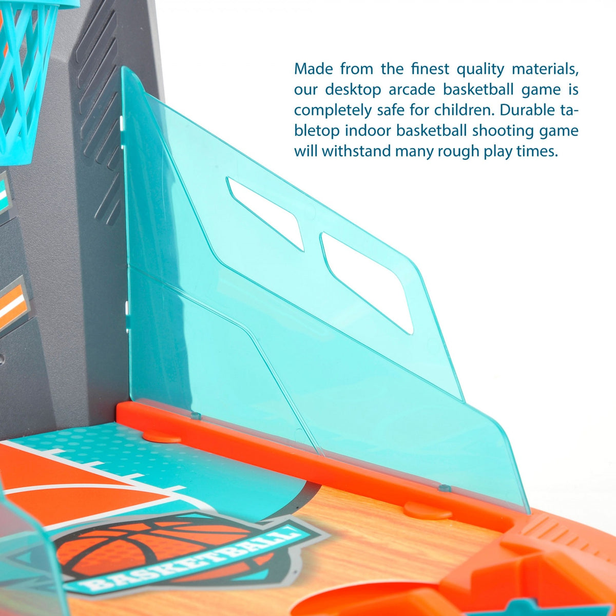 Mini 2-Player Basketball Shooting Game – Tabletop Arcade Toy