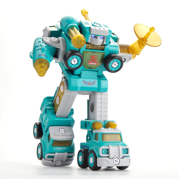 5 in 1 Take Apart Robot Toys Transform to Toys Vehicle