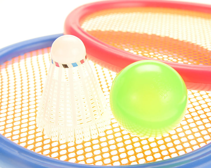 Badminton Set For Kids With 2 Rackets, Ball And Birdie - US Stores