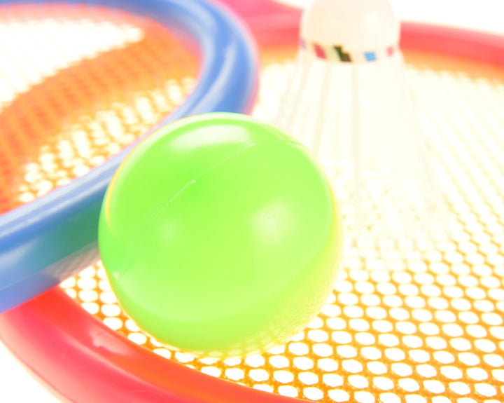 Badminton Set For Kids With 2 Rackets, Ball And Birdie - US Stores