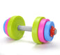 Kids’ Adjustable Toy Dumbbell Set with 6 Fillable Plates