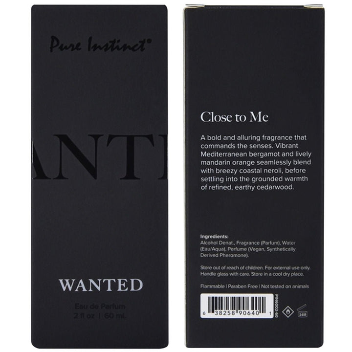 Pure Instinct Pheromone Eau De Parfum Wanted 2oz 60ml - US Stores
