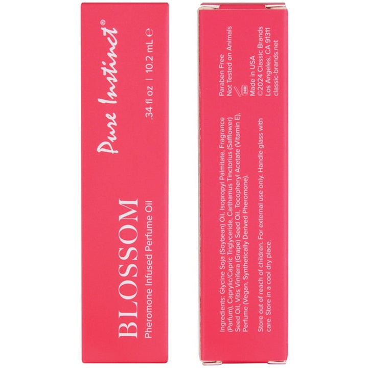 Pure Instinct Pheromone Fragrance Oil Blossom Roll on 10.2 ml 0.34 ml - US Stores