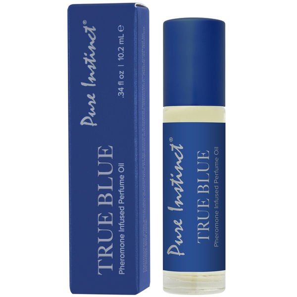 Pure Instinct Pheromone Fragrance Oil True Blue Original Roll on 10.2 ml 0.34 ml - US Stores