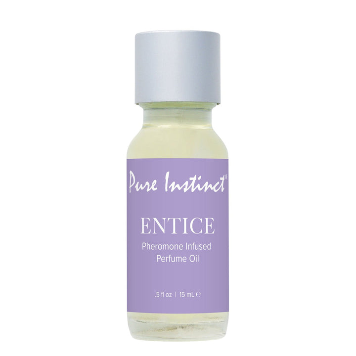 Pure Instinct Pheromone Perfume Oil Entice Dropper 15 ml | 0.5 Fl Oz - US Stores