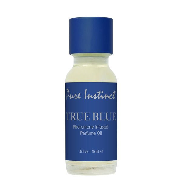 Pure Instinct Pheromone Perfume Oil Original Dropper True Blue 15ml .5fl Oz - US Stores