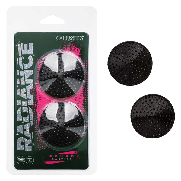 Radiance Round Pasties - Black - US Stores
