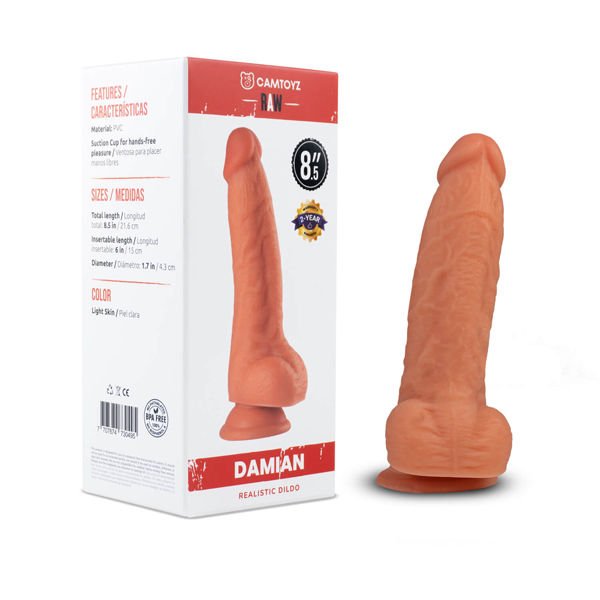 Raw Dildo Realistic Damian - Light - US Stores