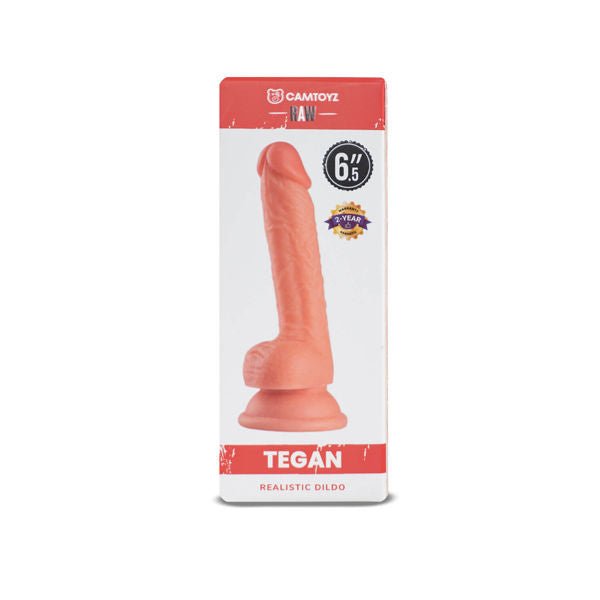 Raw Dildo Realistic Tegan - Light - US Stores