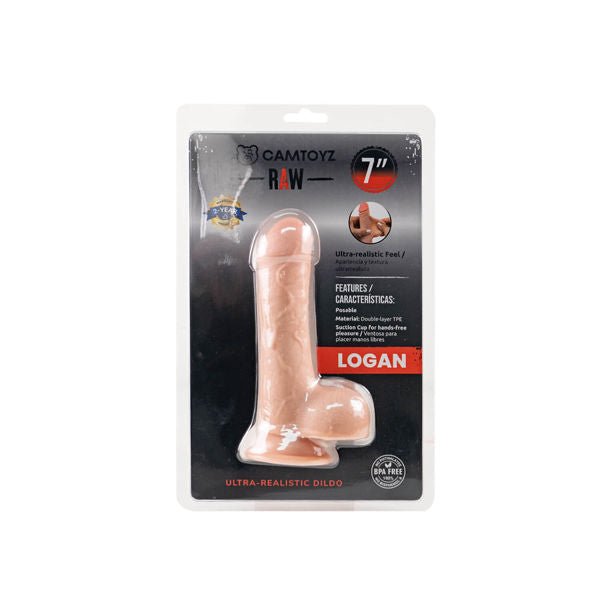 Raw Dildo Ultra Realistic Logan - Light - US Stores