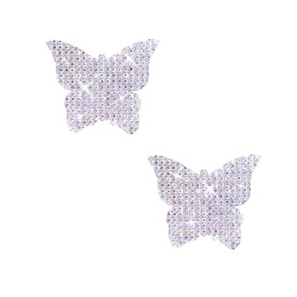 Razzle Dazzle Crystal Butterfly Jewel Sparkle Body Stickers 6 Pk - US Stores