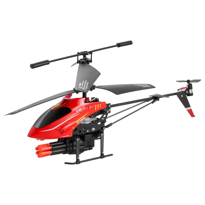 RC Helicopter 3.5 Channel Remote Control Aircraft Toy Shooting Mode Kids Present - US Stores