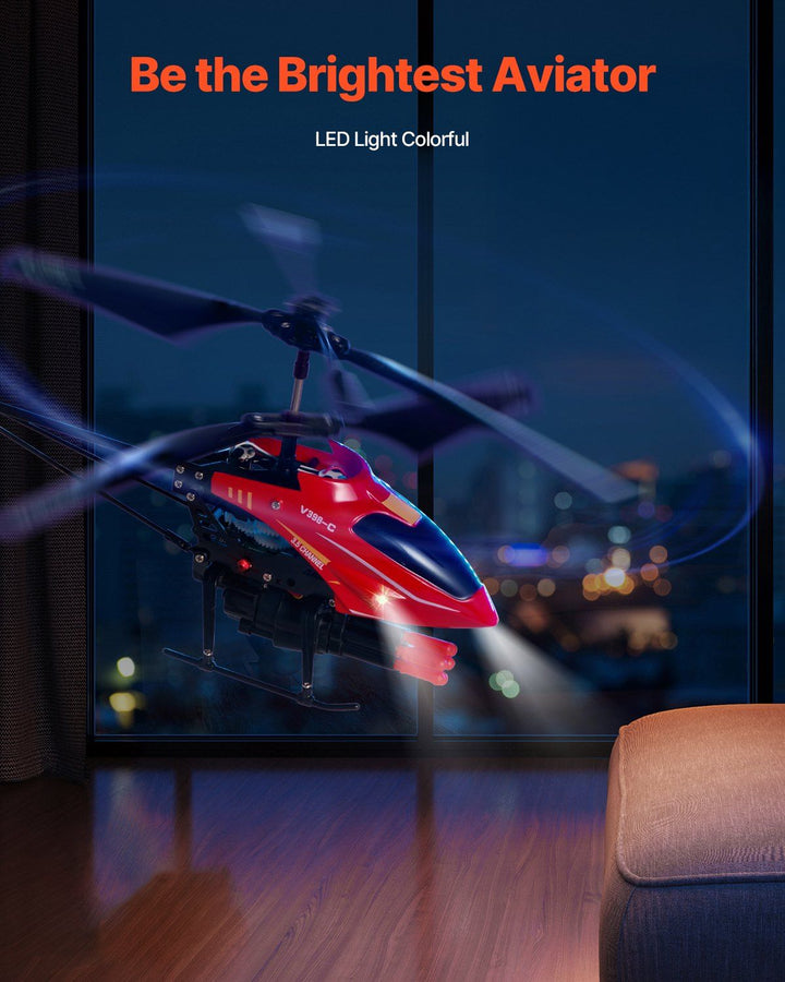 RC Helicopter 3.5 Channel Remote Control Aircraft Toy Shooting Mode Kids Present - US Stores