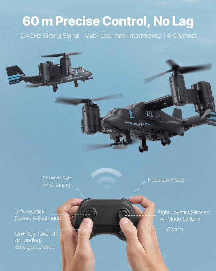 RC Helicopter 4 Channel Remote Control Aircraft Wing Light Kid Toy Present - US Stores