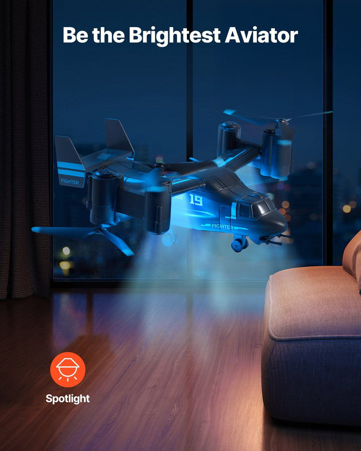 RC Helicopter 4 Channel Remote Control Aircraft Wing Light Kid Toy Present - US Stores