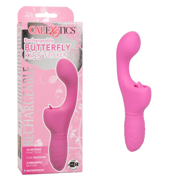 Rechargeable Butterfly Kiss Flicker - Pink - US Stores