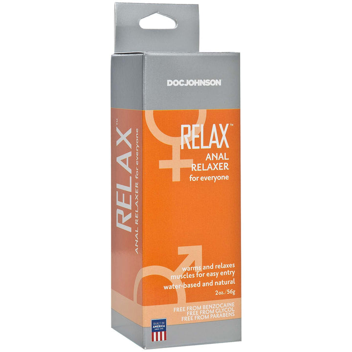 Relax - Anal Relaxer for Everyone - 2 Oz. - Boxed - US Stores